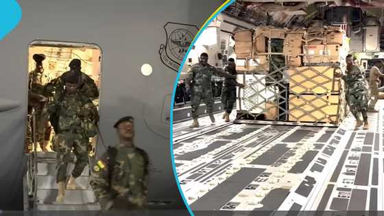 Ghanaian soldiers touch down in Jamaica after deployment to support Hurricane recovery efforts