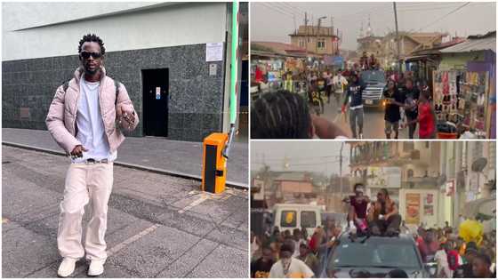 Black Sherif Storms The Streets Of Nima With Asake; Fans Cry Out For A Collab