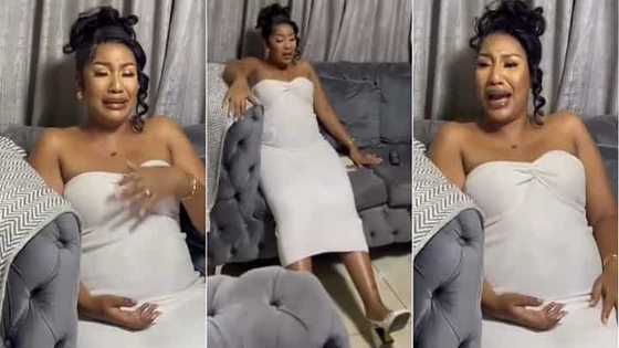 "Another boy again": Pregnant mum of 3 sons sheds hot tears after baby's gender reveal, video stirs reactions
