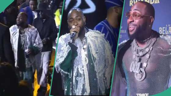 Davido makes history wins Best Collaboration at 2023 Trace Awards, fans react: "King of Afrobeats"