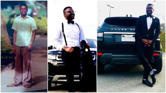 Nigerian man shares 2005 throwback photo, says his life changed in America