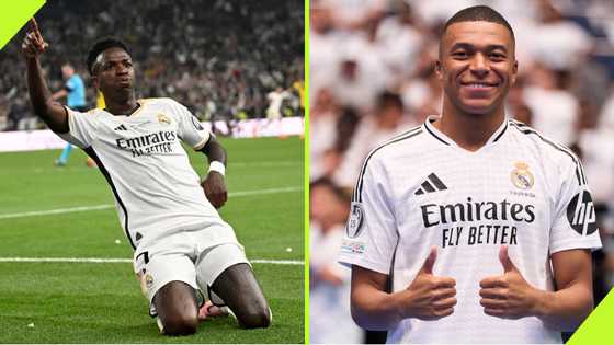 Vinicius shares four word social media post following Kylian Mbappe's unveiling