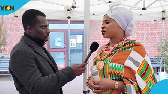 Ghanaian queen mother in Sweden opens up about life in Europe: "Babies are given cash every month"