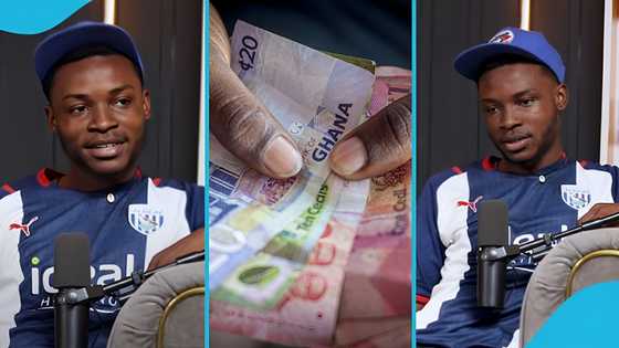 University graduate says he gives his girlfriend GH¢500 in 3 days: "Sika wɔ fie"