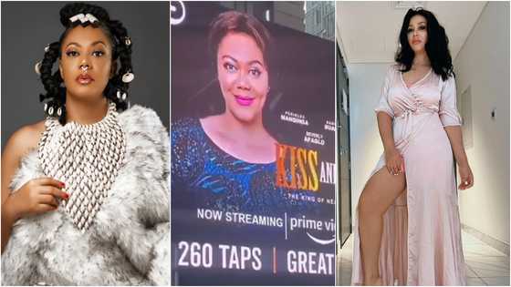 Kiss and Tell: Nadia Buari featured on Times Square Billboard to promote movie; video pops up