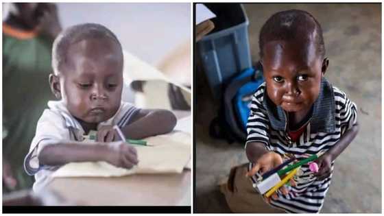 Amazing: Meet the boy from Eastern Region whose drawing photo became a viral meme since 2016
