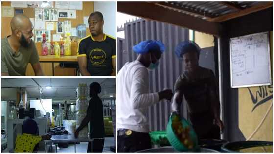 Man who surprisingly left America with Ghc30 after many years to sell lemonade in Africa