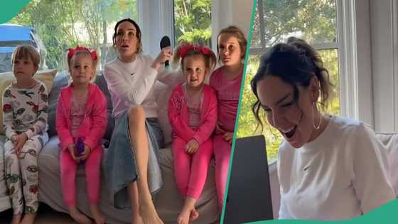 Mother of twins makes funny televised news to get her children to tidy up their rooms