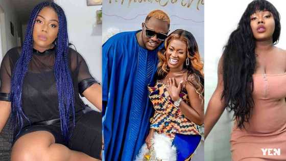 Alleged ex-girlfriend of Medikal celebrates birthday with 7 stunning photos a day after the rapper's birthday