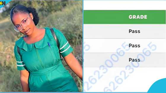 Ghanaian lady rejoices as she passes NMC licensure exams, flaunts her results
