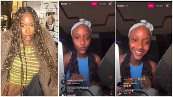 Rare video of Ayra Starr without makeup as she samples her new song stuns many: "She looks different"