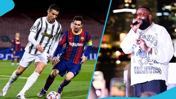 GOAT debate: Rick Ross chooses between Ronaldo and Messi (Video)