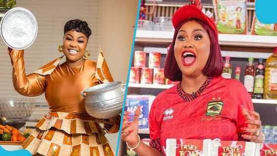 Nana Aba Anamoah Stuns Fans From Her Kitchen, Flaunts Expensive Fridge ...