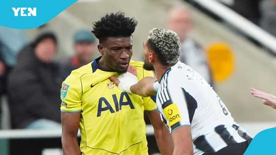 Fans rally behind Mohammed Kudus after heated clash with Joelinton