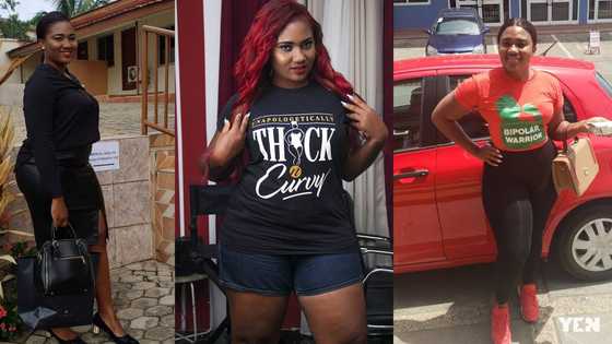 Massive transformation: Abena Korkor looks unrecognizable in video after slimming down