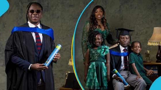 Stonebwoy's wife pens touching words to celebrate his graduation: "You did it Etse"