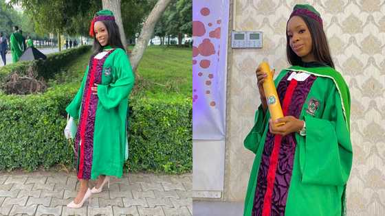 Lady narrates graduating as best Civil Engineering student despite losing both parents in 1st year