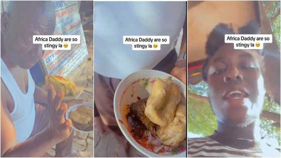 Young Ghanaian man demands money from elderly dad to buy food: "It is your responsibility to cater for me"