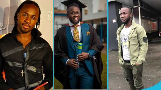 Kokovelli graduates with Master's degree from GIMPA, fans comments on his stylish look