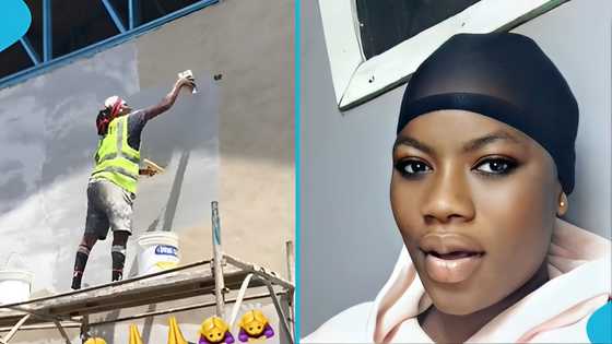 Meet Susana, the Ghanaian lady making waves as a professional painter: "Brushing her way to success"