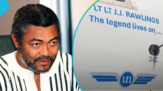 "The legend lives on": Rawlings gets major honour in Nigeria as aircraft named after him