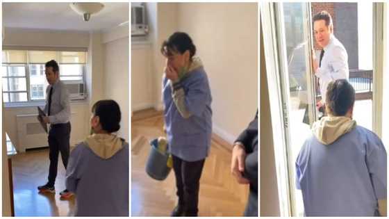Emotional moment: 4-bedroom apartment gifted to a housemaid after 20 years of cleaning; she cries in the video
