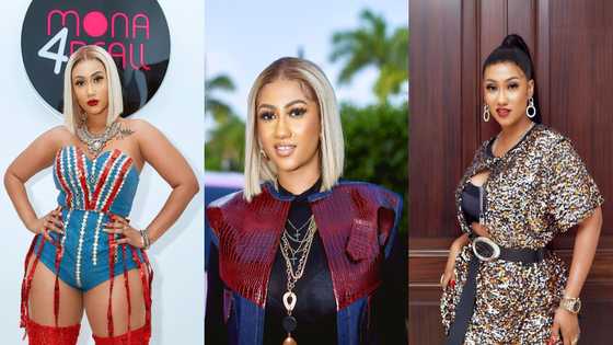 Lick your screen - Hajia4real 'orders' as she drops 2 sweet photos and flaunts tattoo