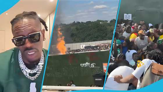 "This is serious": Fresh videos of the fire outbreak that led to 23 injuries at cancelled ShattaFest UK emerge