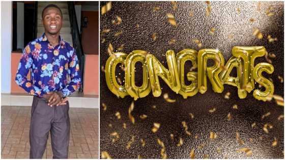 KNUST student who obtained 6As in 1st semester exams begs for help to complete university, people react