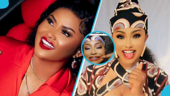 Nana Ama McBrown flaunts gold grillz, video sparks heavy debate: "You don't have to try everything"