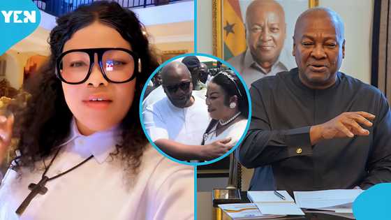 Agradaa Says Mahama Called Her Ohemaa When They Met, Recounts Their Conversation