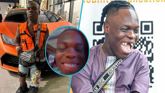 Shatta Bandle fixes his Teeth, flaunts them with cheeky message to detractors