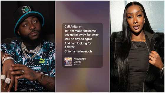 Fans claim Davido sang about US baby mama Anita Brown in Chioma’s Assurance song