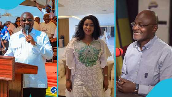 Adwoa Safo explains why she is not supporting her baby daddy, Ken Agyapong, in NPP flagbearer race