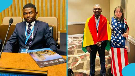 Peter Bawuah: KNUST alumnus represents Ghana at the UN Youth Conference
