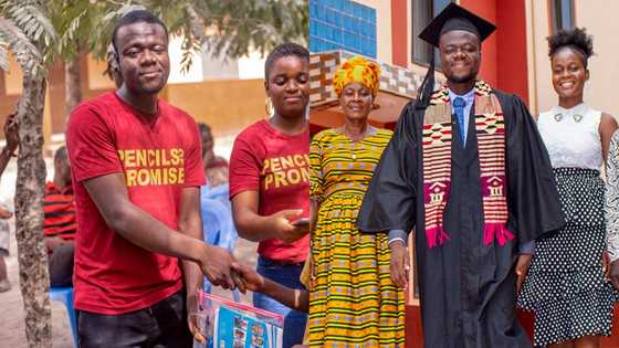 Boy who used to sell second-hand clothes at Kantamanto now masters student in US
