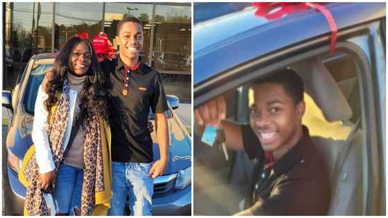 Kind lady gifts SHS boy who walks to his part-time a new car; she said his heart made her cry