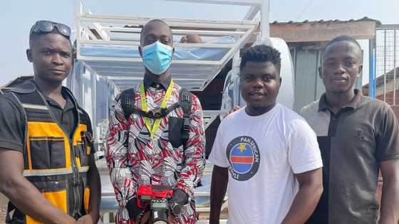 Wode Maya meets up with young innovators who invented automated neonatal bed for new borns