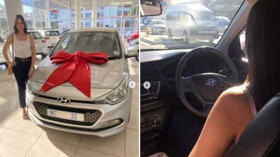 Young lady wows many as she upgrades her car just 6 months after buying 1st one