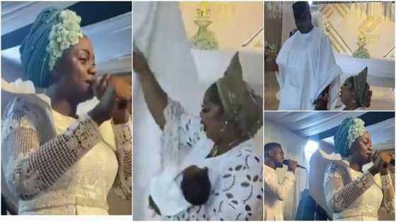 Woman who has been praying for a child finally has her wish granted at age 50