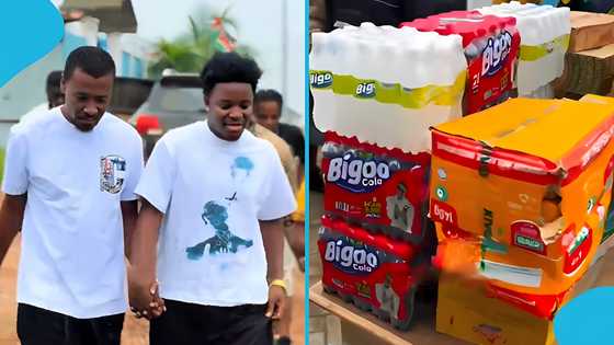 "You really inspire us": Lasmid makes huge donation in support of hiplife legend Okomfour Kwadee