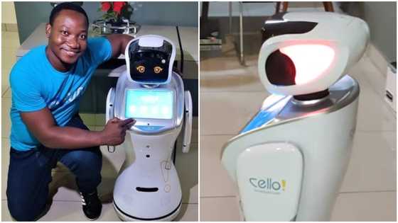 GH entrepreneur introduces nation's first customer service robot in video; peeps wowed