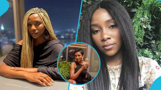 Genevieve Nnaji flaunts slim figure in classy black dress for birthday shoot