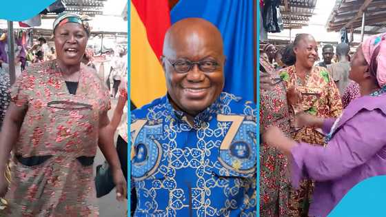 Dome market women compose a song for President Akufo-Addo, praise his legacy