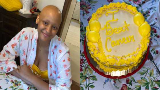 Beautiful photos of resilient lady who defeated cancer light up social media; tweeps react