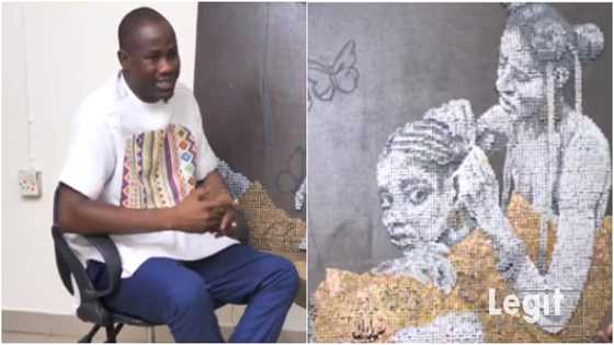 It came to me in the middle of the night - Artiste reveals why he makes sculptures with screws