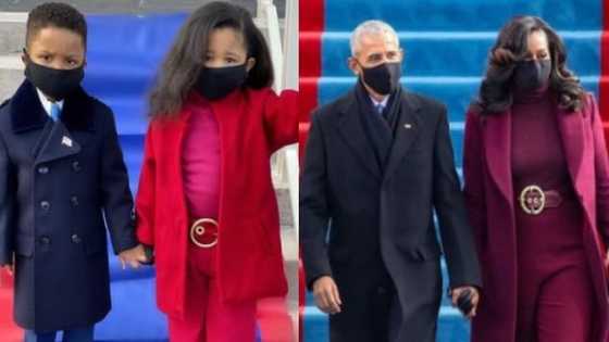 Adorable kids go viral after recreating Michelle Obama's funky inauguration outfit