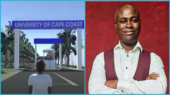 Students develop a self-guided map for the University of Cape Coast's old site