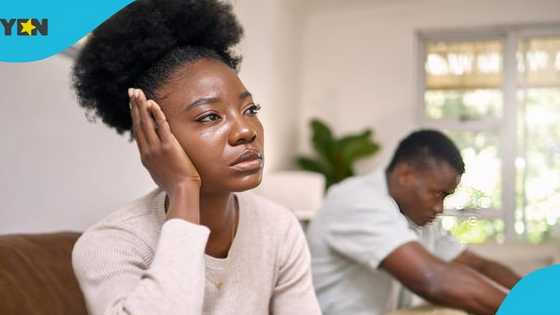 Ghanaian lady cries tears of joy as DNA proves man as the father of her child