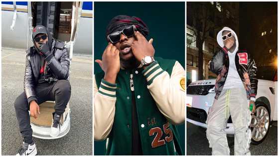 Medikal drops Grammy motivation photos while on tour in USA